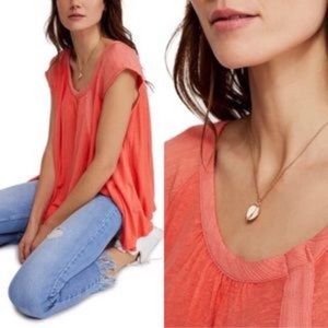 *JUST REDUCED* 
Free People Keep It Casual Tee Shirt tunic size XS